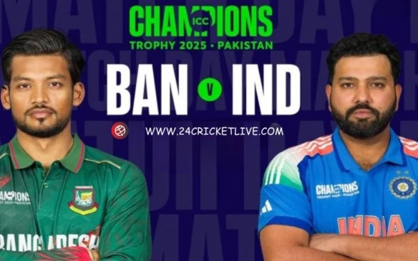 India vs Bangladesh – ICC Champions Trophy 2025