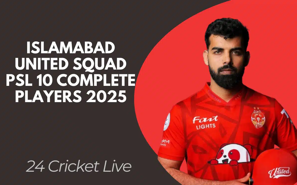 Islambad United Squad 2025