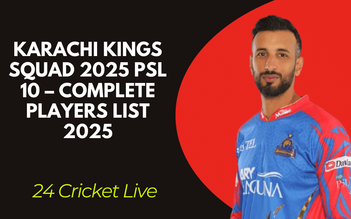 Karachi Kings Squad 2025