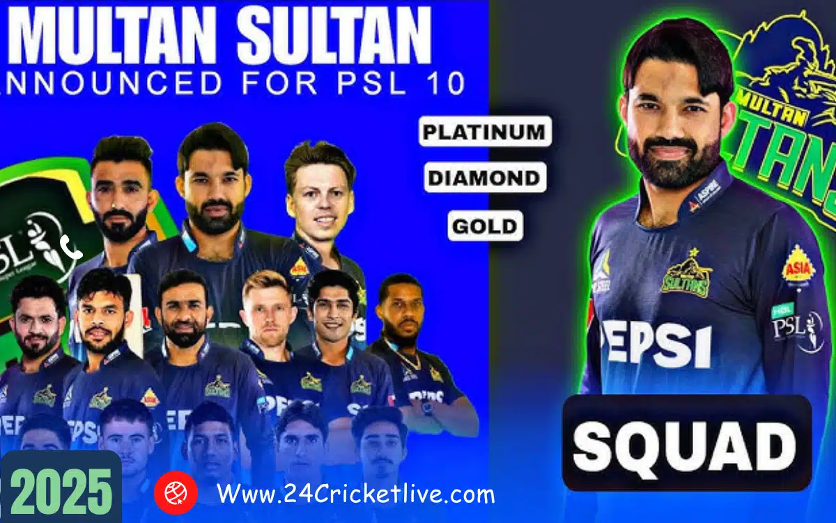 Multan Sultans Retained Players