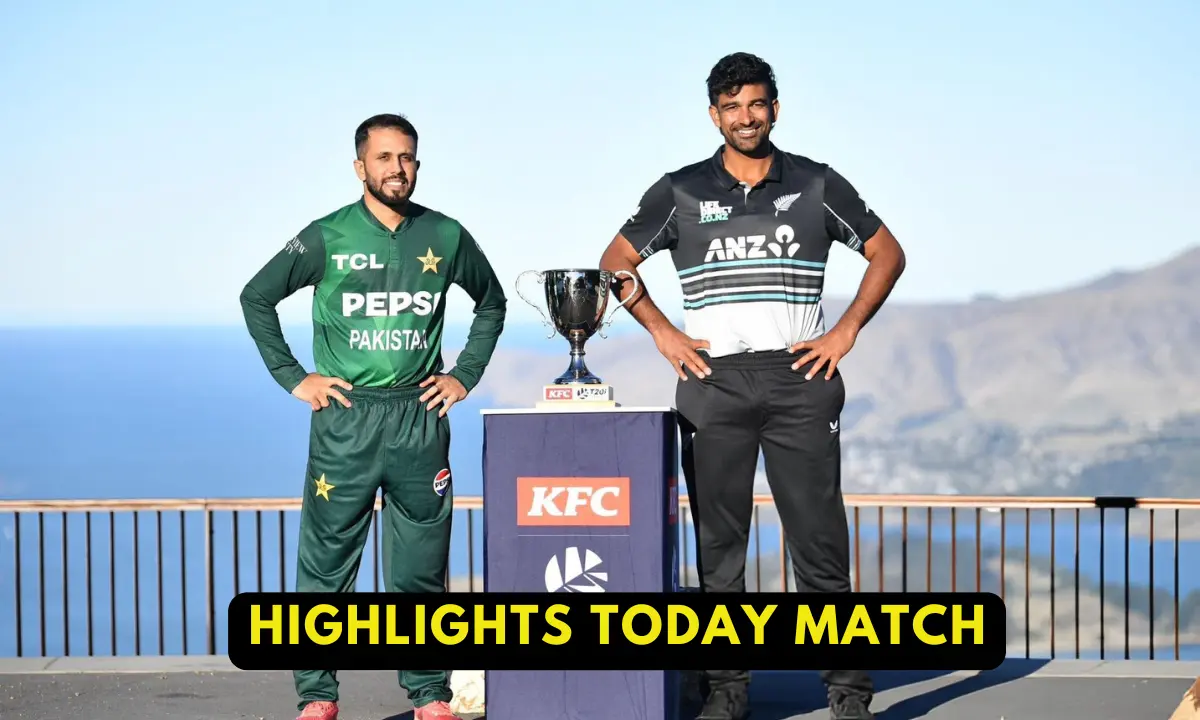 PAK vs NZ T20 Highlights Today Match
