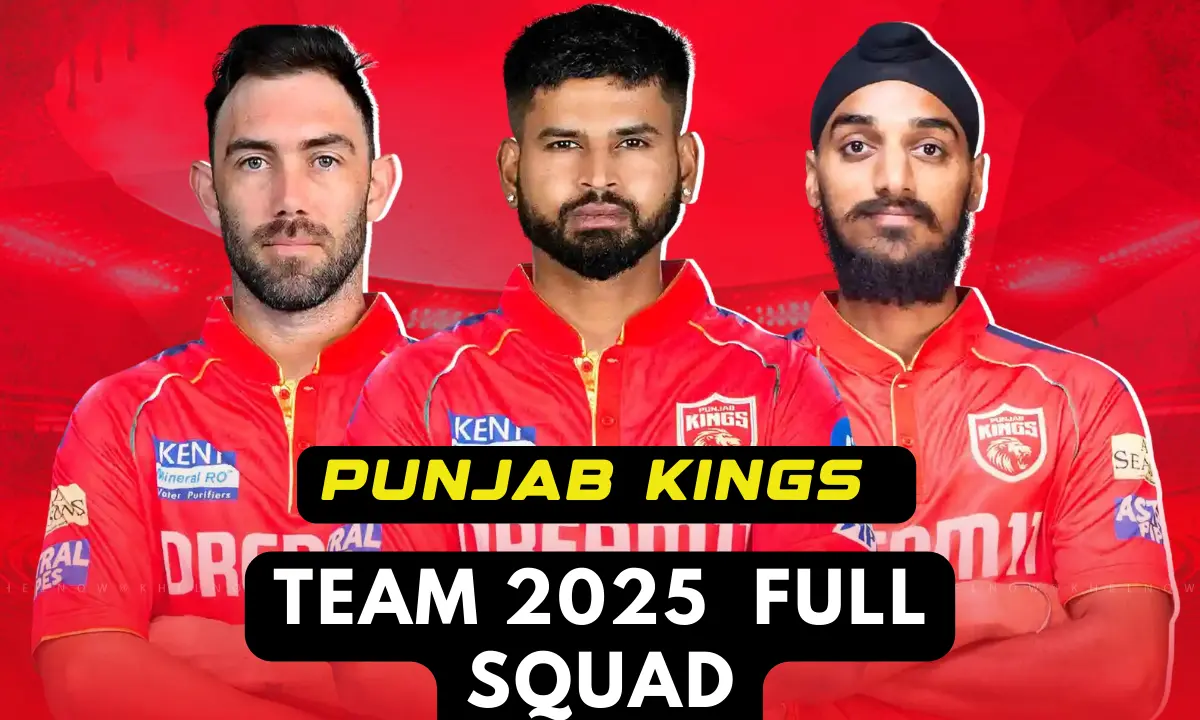 Punjab Kings Team 2025 | Full Squad