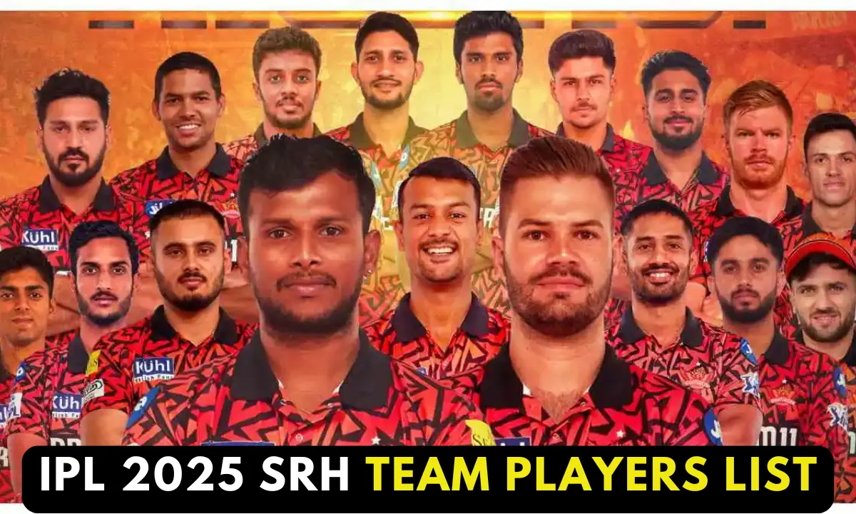 ipl 2025 srh team players list