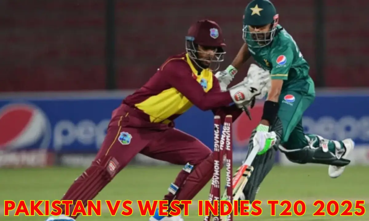 Pakistan vs West Indies T20 2025