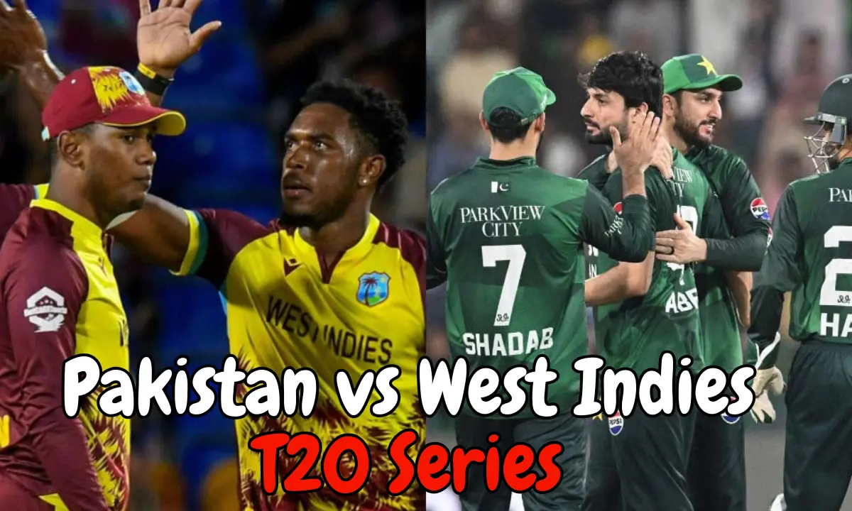 Pakistan vs West Indies T20 Series